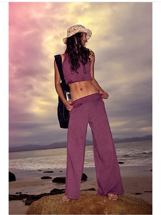 FP Movement by Free People Pants - FP Movement Go To Set in Velvet Fig